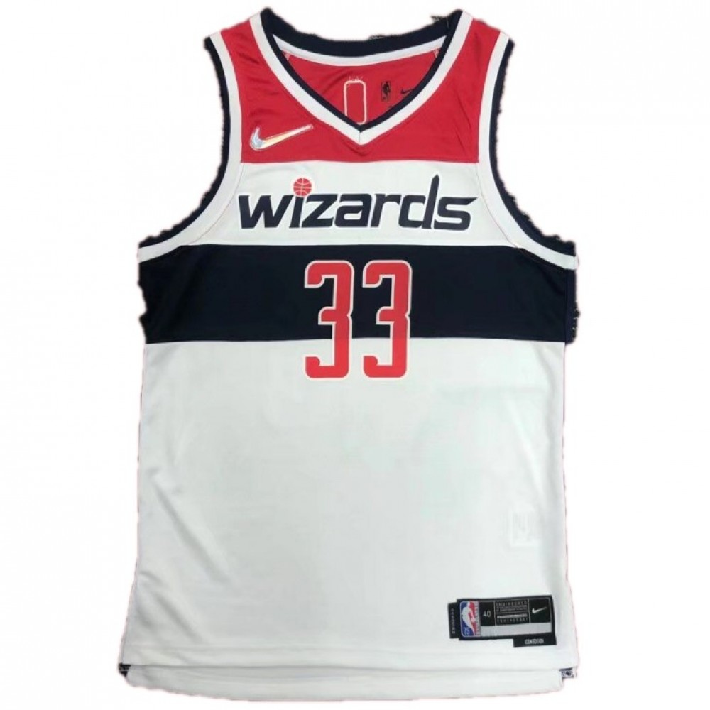 Men's Washington Wizards Kyle Kuzma #33 White 2021/22 Swingman NBA Jersey - Association Edition-Pro Kit Vault | Brand New 26/27 Sports Jerseys